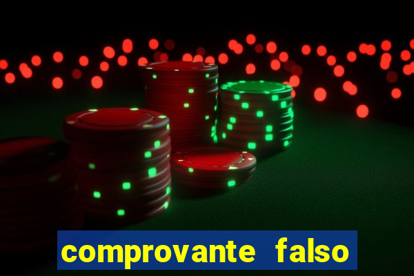 comprovante falso de 50 reais